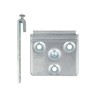 Wieszak meblowy regul. 5-cynkow box
