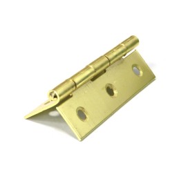 Zawias meblowy 75x42mm stalowy mosiądzowany mod. 5005