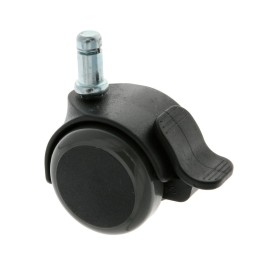 Kółko z poliuretanu 50mm z hamulcem i bolcem 11x22mm mod. 1508