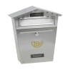 Skrzynka na listy 360x335x105mm INOX mod.1