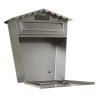 Skrzynka na listy 360x335x105mm INOX mod.1
