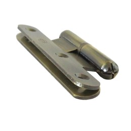 Zawias do drzwi 100x57mm stal złoto antyczne rozłączny PRAWY (pl) mod. 405C