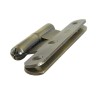 Zawias do drzwi 100x57mm stal złoto antyczne rozłączny LEWY (pl) mod. 405C
