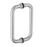Pochwyt do drzwi szklanych podwójna 200mm inox mod.4