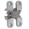 Zawias ukryty wpuszczany 70mm chrom mat / inox mod. 1025