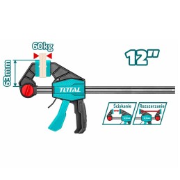 Ścisk automatyczny 300 plast. THT1340602