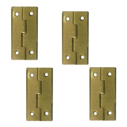 Zawias do szkatułki 20x10mm mosiężny 4szt. mod.12