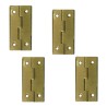 Zawias do szkatułki 20x10mm mosiężny 4szt. mod.12