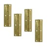 Zawias do szkatułki 30x10mm mosiężny 4szt. mod.12