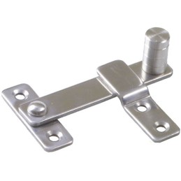 Zamknięcie okna 80mm INOX blokada furtki AMIG mod. 1