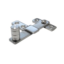 Zamknięcie okna 80mm INOX blokada furtki AMIG mod. 1