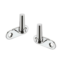 Zaczep flush do Casement Stay chromowany