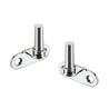 Zaczep flush do Casement Stay chromowany