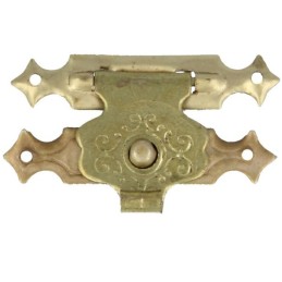 Zamknięcie do szkatułki 20mm mosiężne 4szt. mod.14