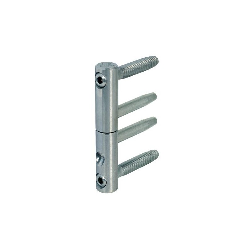 Zawias AGB 3D 14mm regulowany inox