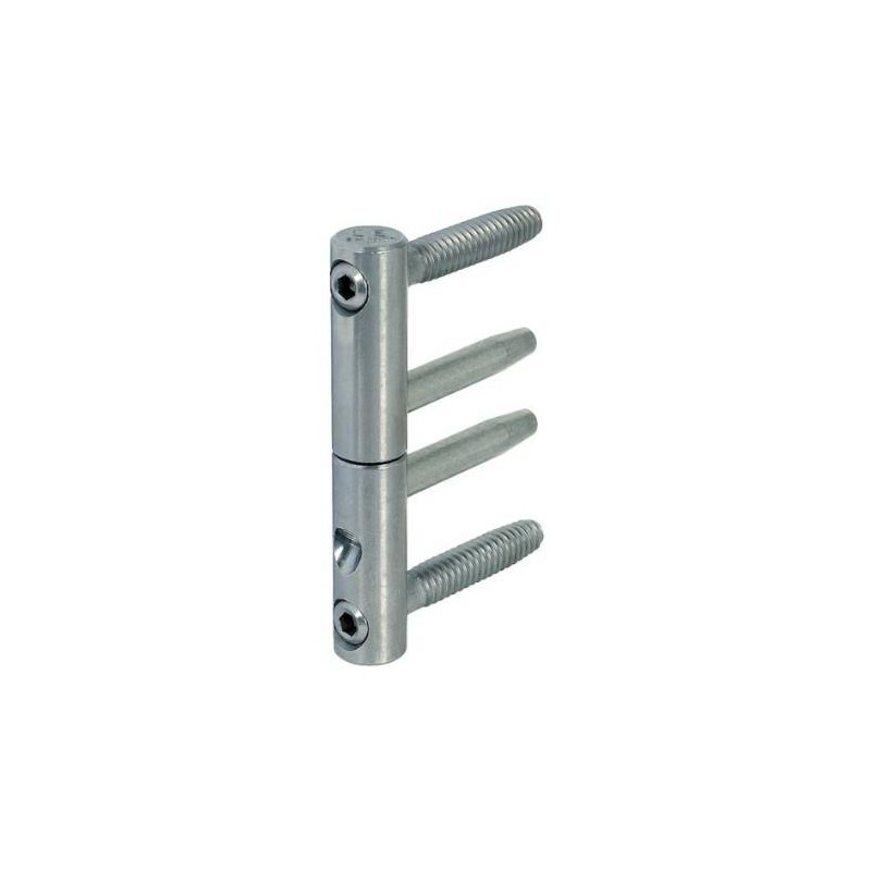 Zawias AGB 3D 16mm regulowany inox