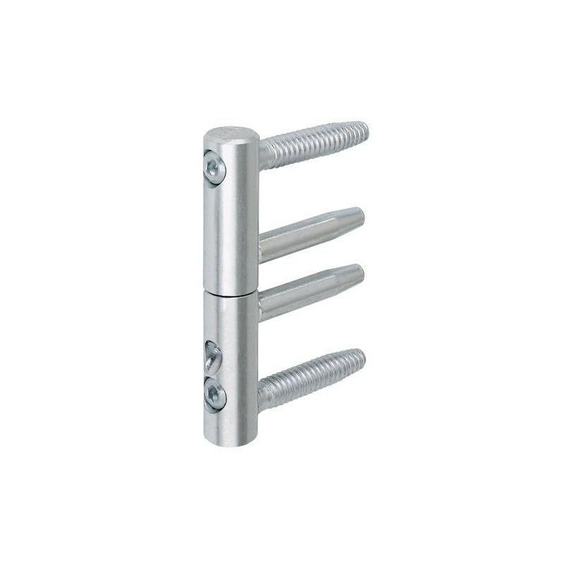 Zawias wkręcany 3D 16mm regulowany srebrny AGB