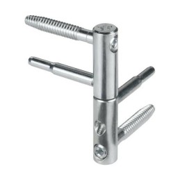 Zawias AGB 3D-matic 14mm fi.7,2mm srebrny