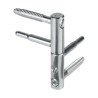 Zawias AGB 3D-matic 14mm fi.7,2mm srebrny
