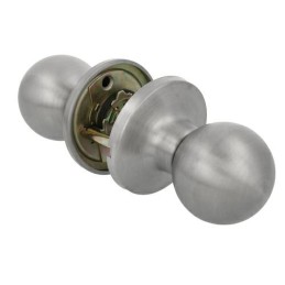 Gałka obrotowa podwójna inox do pokoju mod.616
