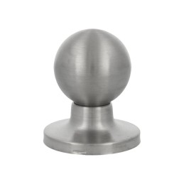 Gałka obrotowa podwójna inox do pokoju mod.616