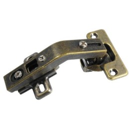 Zawias puszkowy 35mm złoto antyczne do drzwiczek składanych CLIP mod.4402 ZAMAC