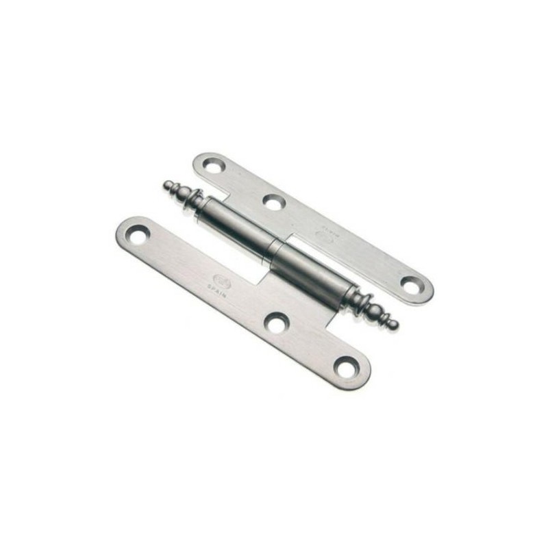Zawias do drzwi 100x56mm stal chrom mat rozłączny PRAWY (pl) mod. 408C