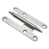 Zawias do drzwi 100x56mm stal chrom mat rozłączny PRAWY (pl) mod. 408C