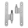 Zawias do drzwi 100x56mm stal chrom mat rozłączny PRAWY (pl) mod. 408C