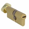 Wkładka drzwiowa 70mm z gałką G40/30 mosiądz mod. 9850