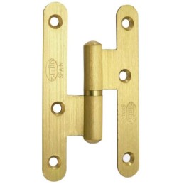 Zawias do drzwi 100x58mm mosiądz matowy rozłączny PRAWY (pl) mod. 405