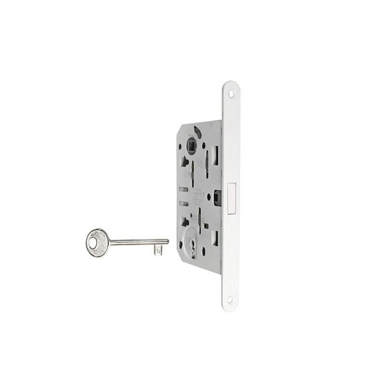 Zamek magnetyczny na klucz 90/50 F18 biały RAL9016 Mediana POLARIS 2XT