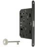 Zamek magnetyczny na klucz 90/50 czarny tytan F18 Mediana POLARIS 2XT