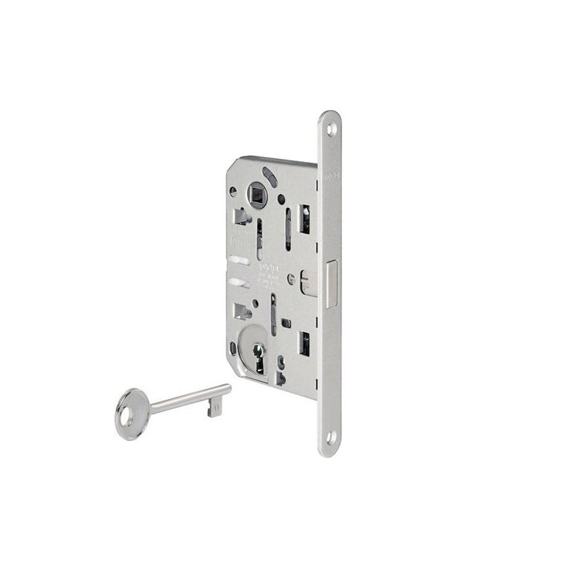 Zamek magnetyczny na klucz 90/50 srebrny F18 Mediana POLARIS 2XT