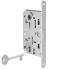 Zamek magnetyczny na klucz 90/50 srebrny F18 Mediana POLARIS 2XT