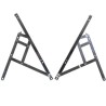 12" Side hung pair 13-14 mm Stack