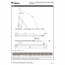 16" Side Hung Easy cl pair 16-17mm Stack