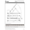 16" Top hung pair 16-17 mm High Stack