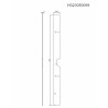 Adapter zamka okiennicy PVC 3mm