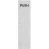 Blacha na drzwi PUSH 75x350mm inox
