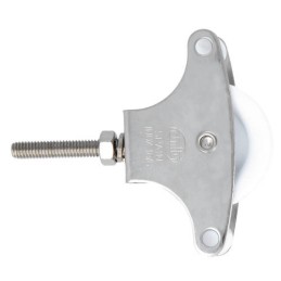 Bloczek do linek śruba M6-40mm plastikowe kółko inox mod.201