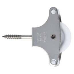 Bloczek do linek wkręt 40mm plastikowe kółko 39mm inox mod.211