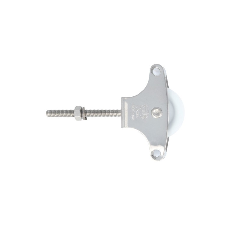 Bloczek do linek śruba M6-60mm plastikowe kółko 39mm inox mod.212