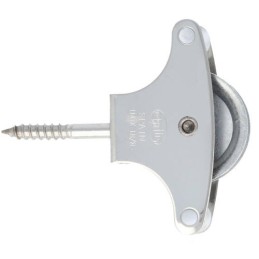 Bloczek do linek wkręt 40mm metalowe kółko 39mm inox mod.21