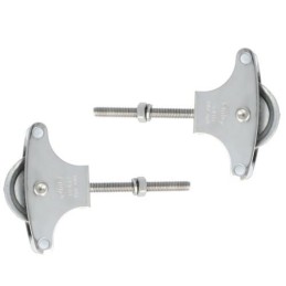Bloczek do linek śruba M6-60mm metalowe kółko inox 2szt. mod.22 DIS