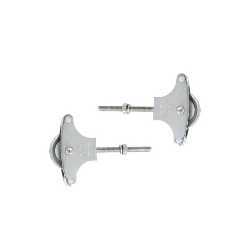 Bloczek do linek śruba M6-60mm metalowe kółko inox 2szt. mod.22 DIS