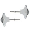 Bloczek do linek śruba M6-60mm metalowe kółko inox 2szt. mod.22 DIS