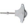 Bloczek do linek śruba M6-60mm metalowe kółko 39mm inox mod.22