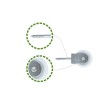 Bloczek do linek wkręt 40mm plastikowe kółko mod.301