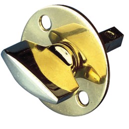 Pokrętło WC z szyldem 41,5mm mosiężne trzpień 6mm mod.1